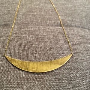 Gorjana Crescent Gold Necklace